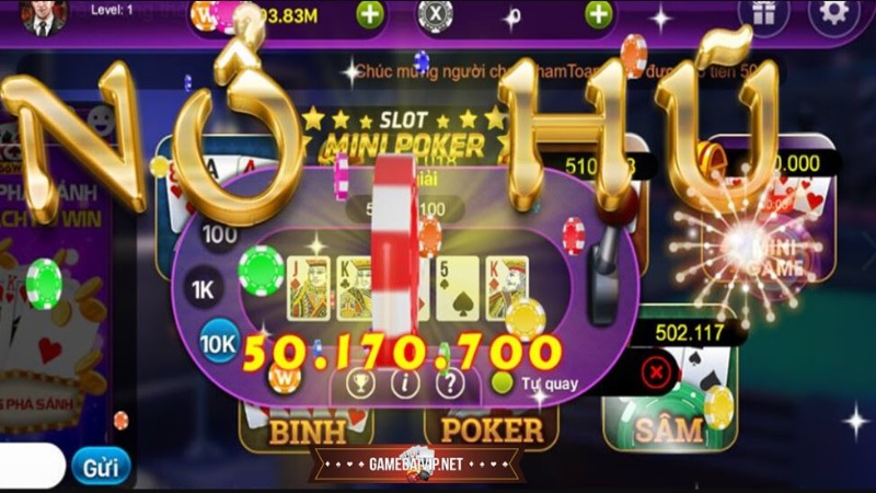 Điểm thu hút của mini poker Sun 20
